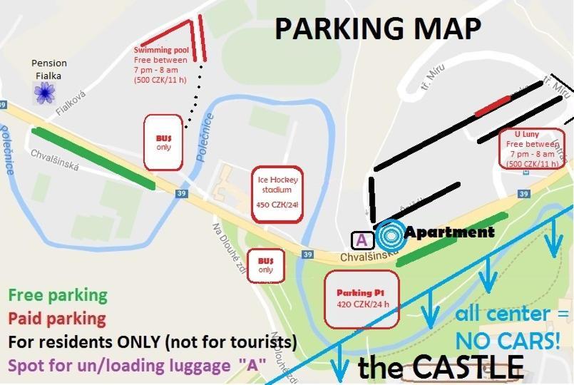 The Best Castle View-Bus Station, Parking, Center 체스키크룸로프 외부 사진